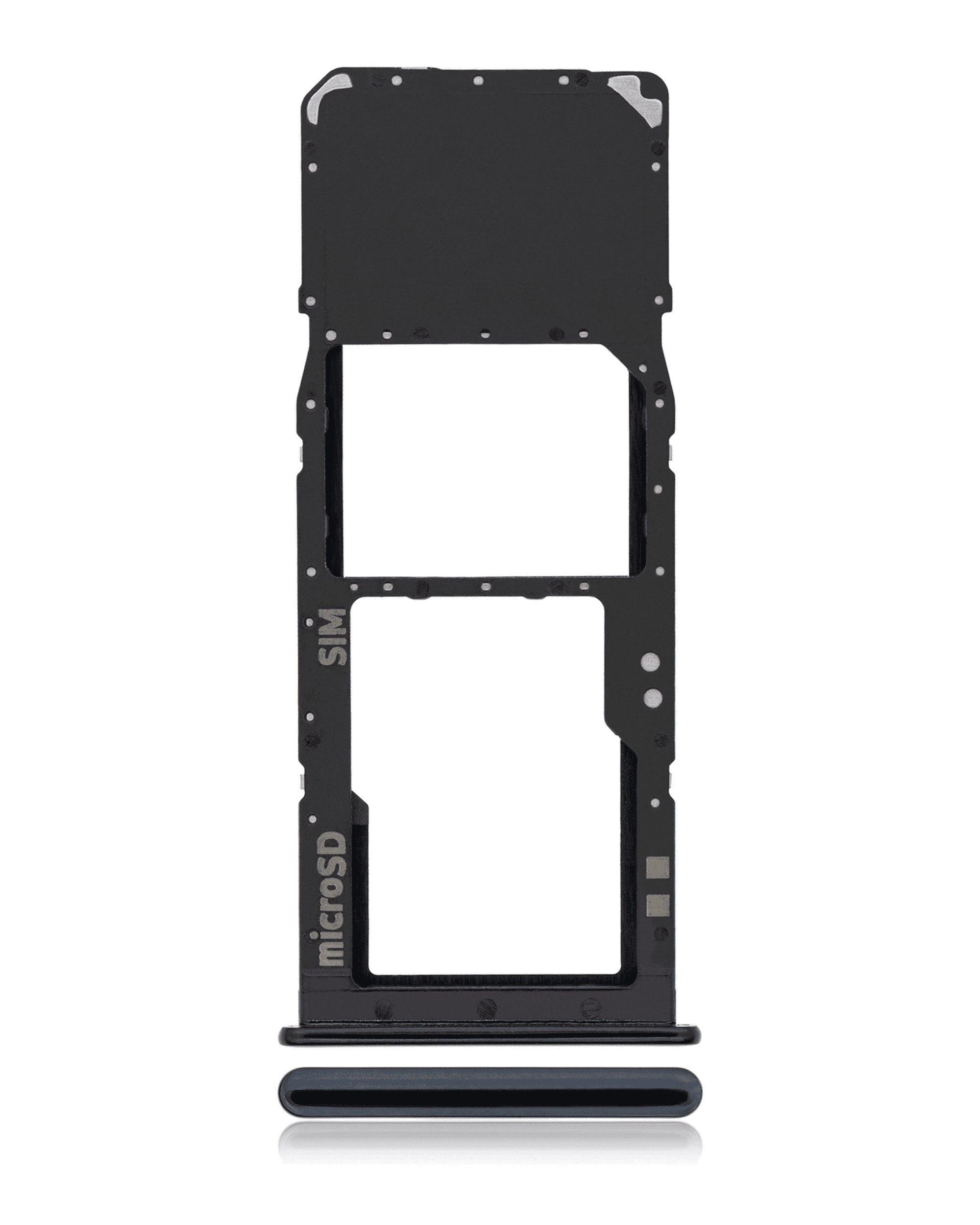Single SIM Card Tray for Samsung Galaxy A30S (A307 / 2019) Black