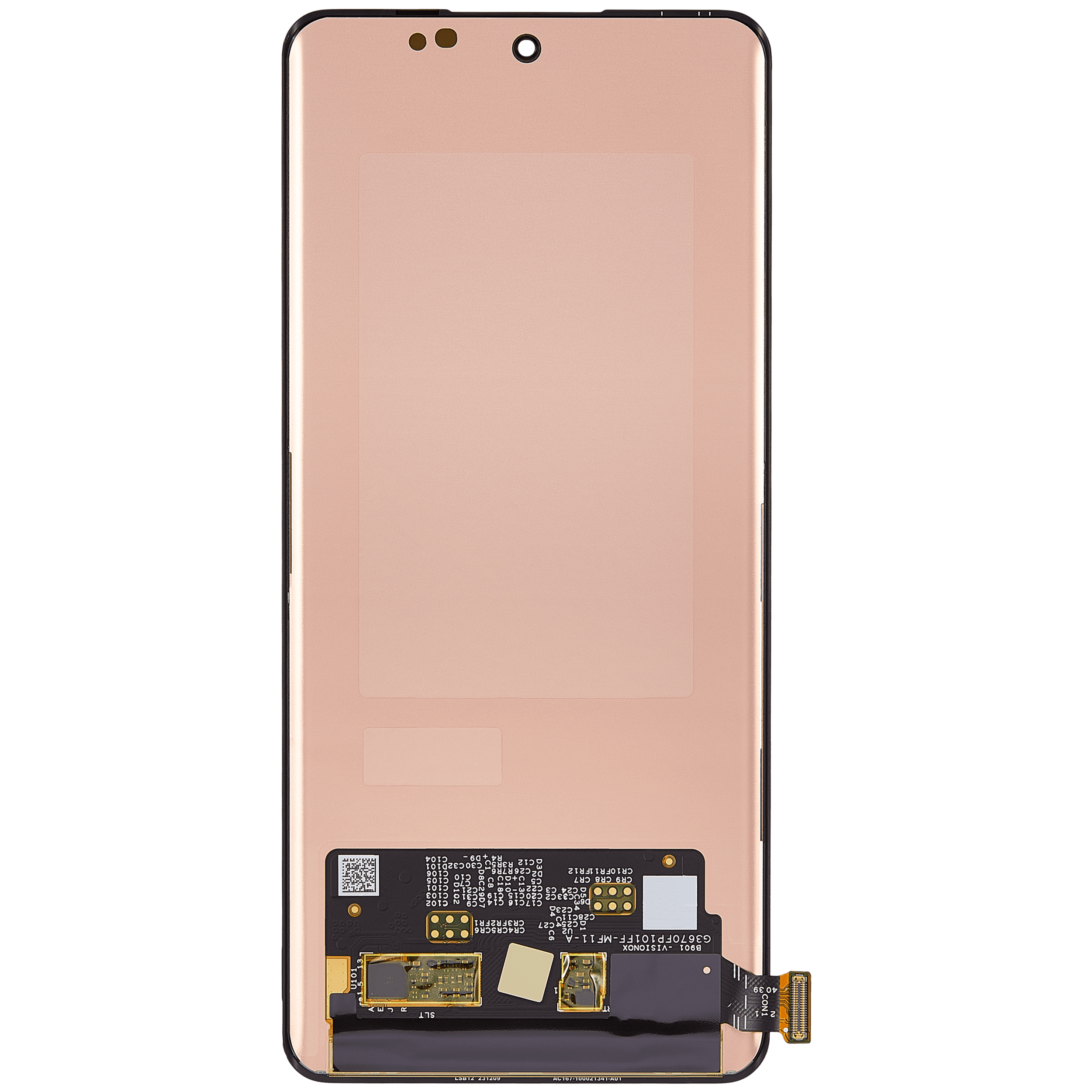 OLED-Display ohne Rahmen für OPPO A2 Pro (Refurbished) (Alle Farben)
