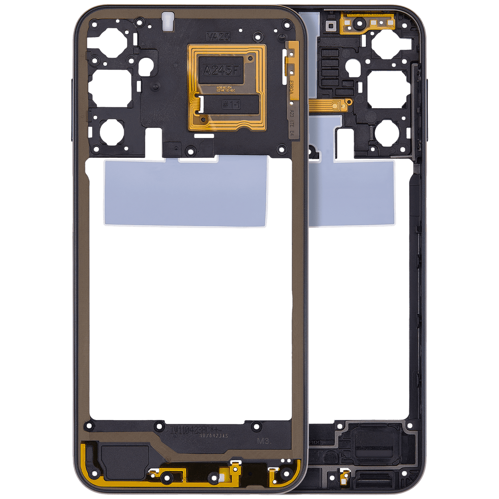 Midframe/Rahmen für Samsung Galaxy A24 4G (A245 / 2023) (Schwarz)