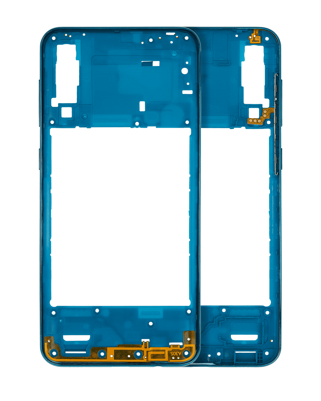 Midframe / Frame for Samsung Galaxy A30s (A307 / 2019) (Aftermarket Plus) (Prism Crush Green)