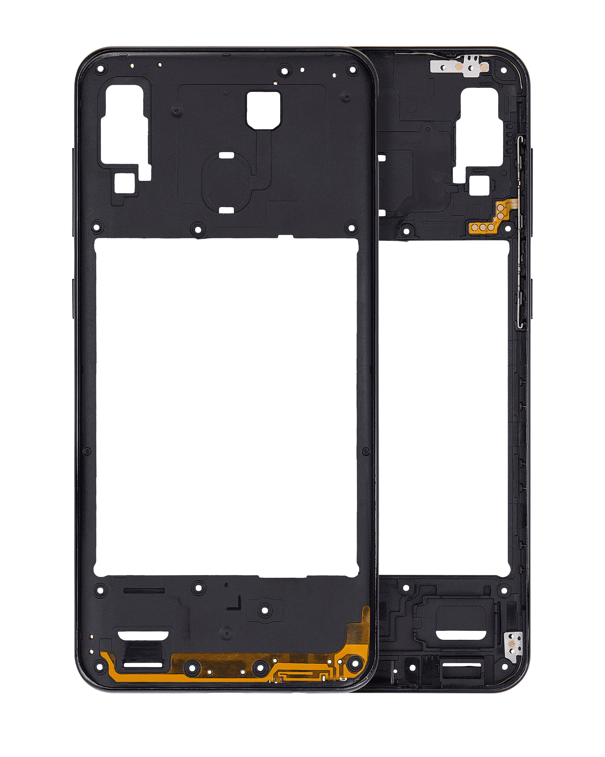 Midframe/Frame for Samsung Galaxy A30 (A305/2019) – Aftermarket Plus – Black