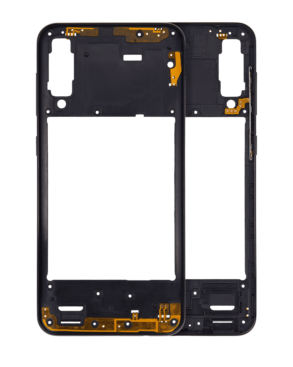 Midframe/Frame for Samsung Galaxy A50s (A507 / 2019) (Aftermarket Plus) (Prism Crush Black)