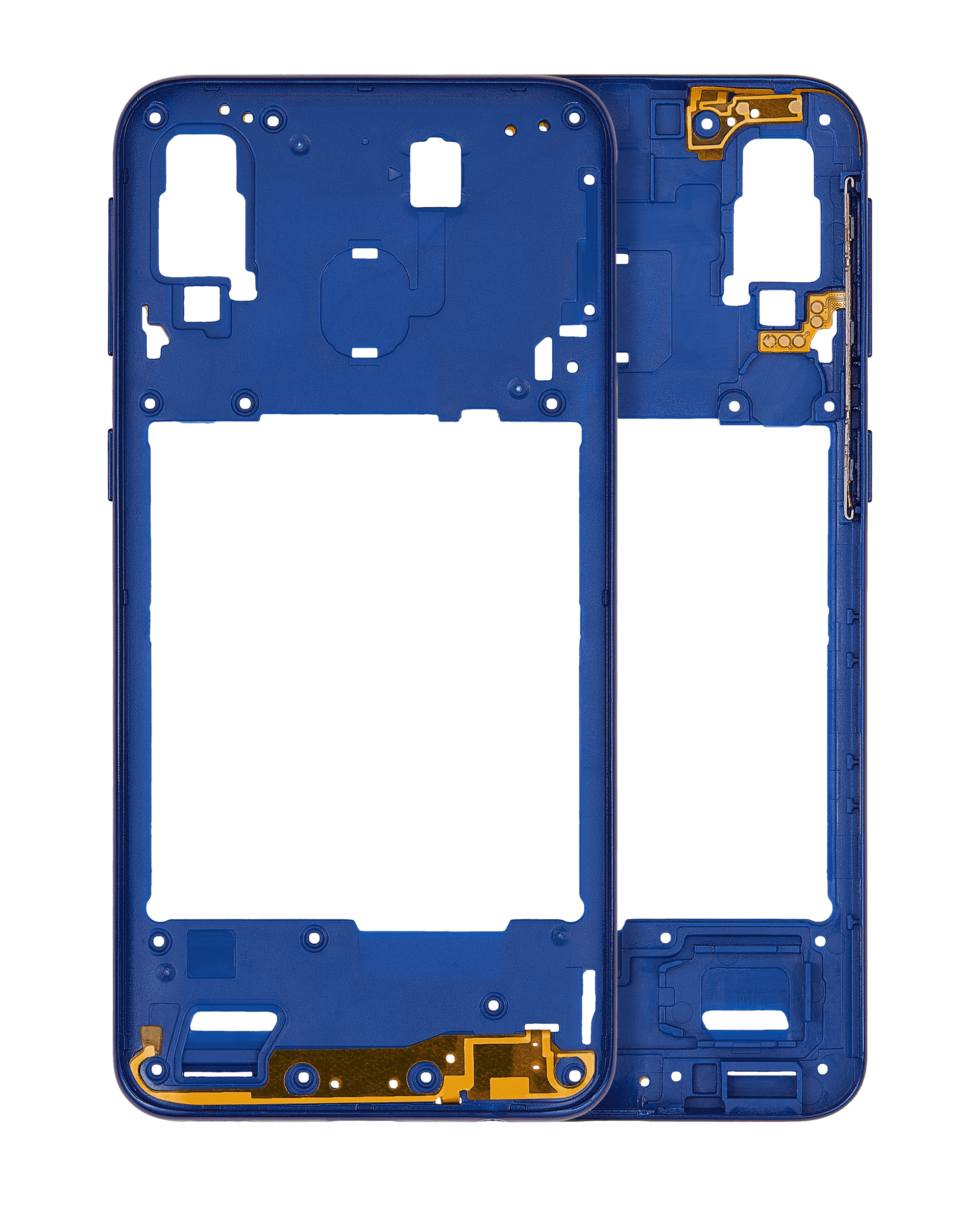 Midframe/Frame for Samsung Galaxy A40 (A405 / 2019) (Aftermarket Plus) (Blue)
