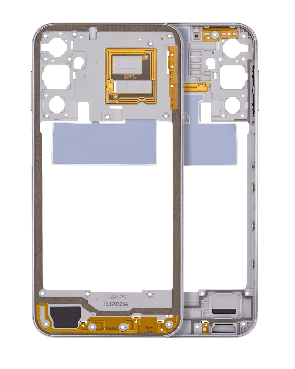 Midframe/Rahmen für Samsung Galaxy A24 4G (A245 / 2023) (Blue gradient)