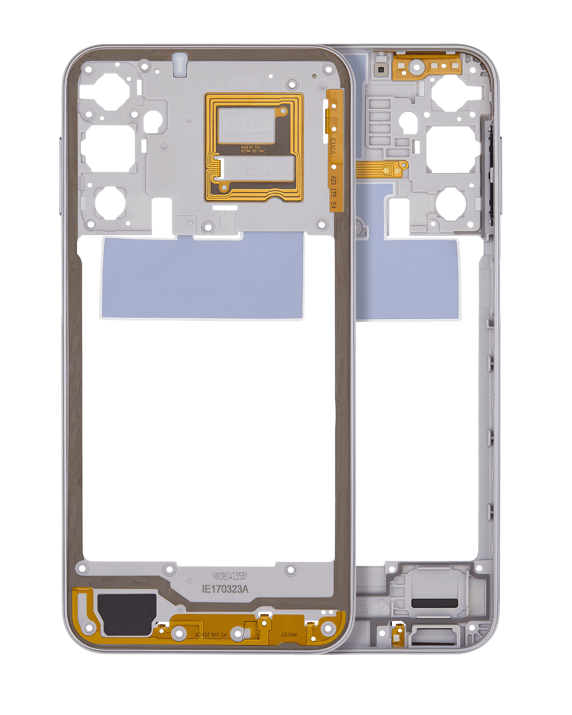 Midframe/Rahmen für Samsung Galaxy A24 4G (A245 / 2023) (Blue gradient)