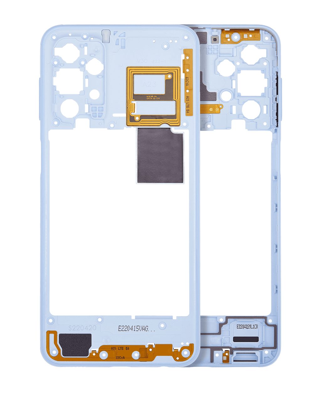 Midframe/Rahmen für Samsung Galaxy A23 (A235 / 2022) (Blau)