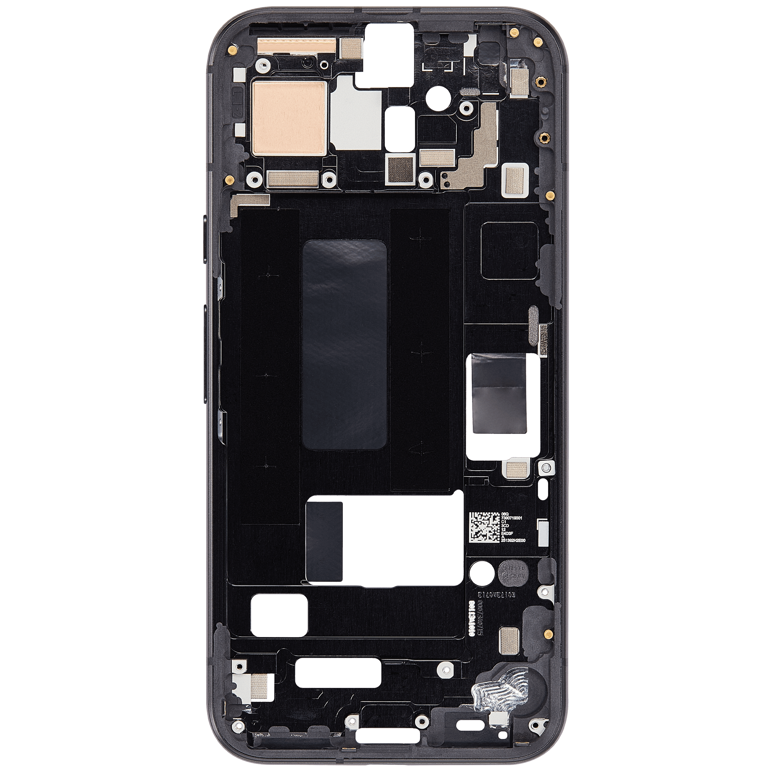 Back Cover/Frame for Google Pixel 8a (Obsidian)