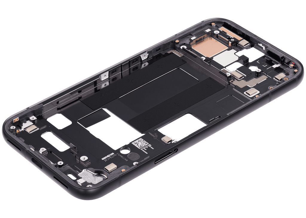 Back Cover/Frame for Google Pixel 8a (Obsidian)