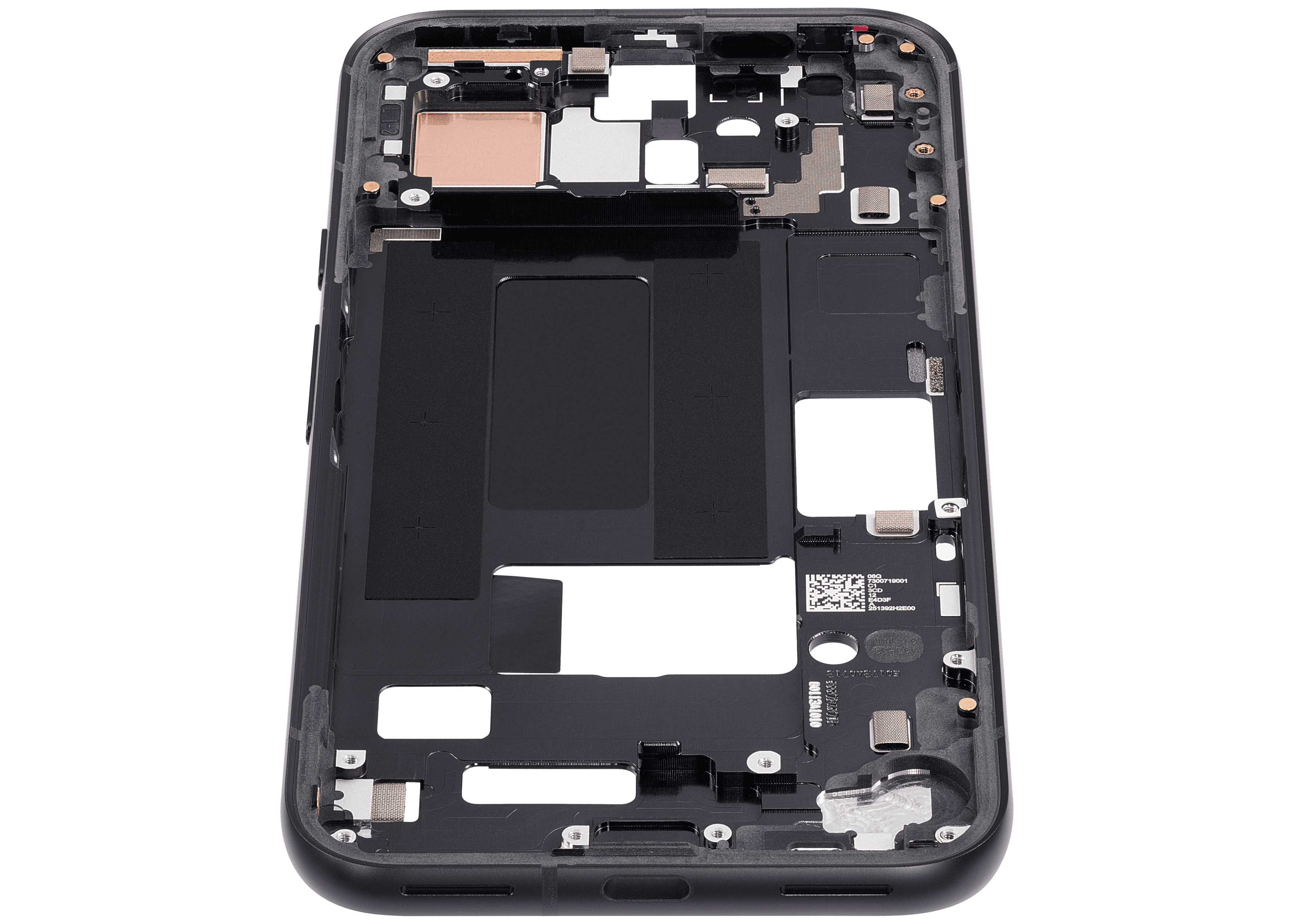Back Cover/Frame for Google Pixel 8a (Obsidian)