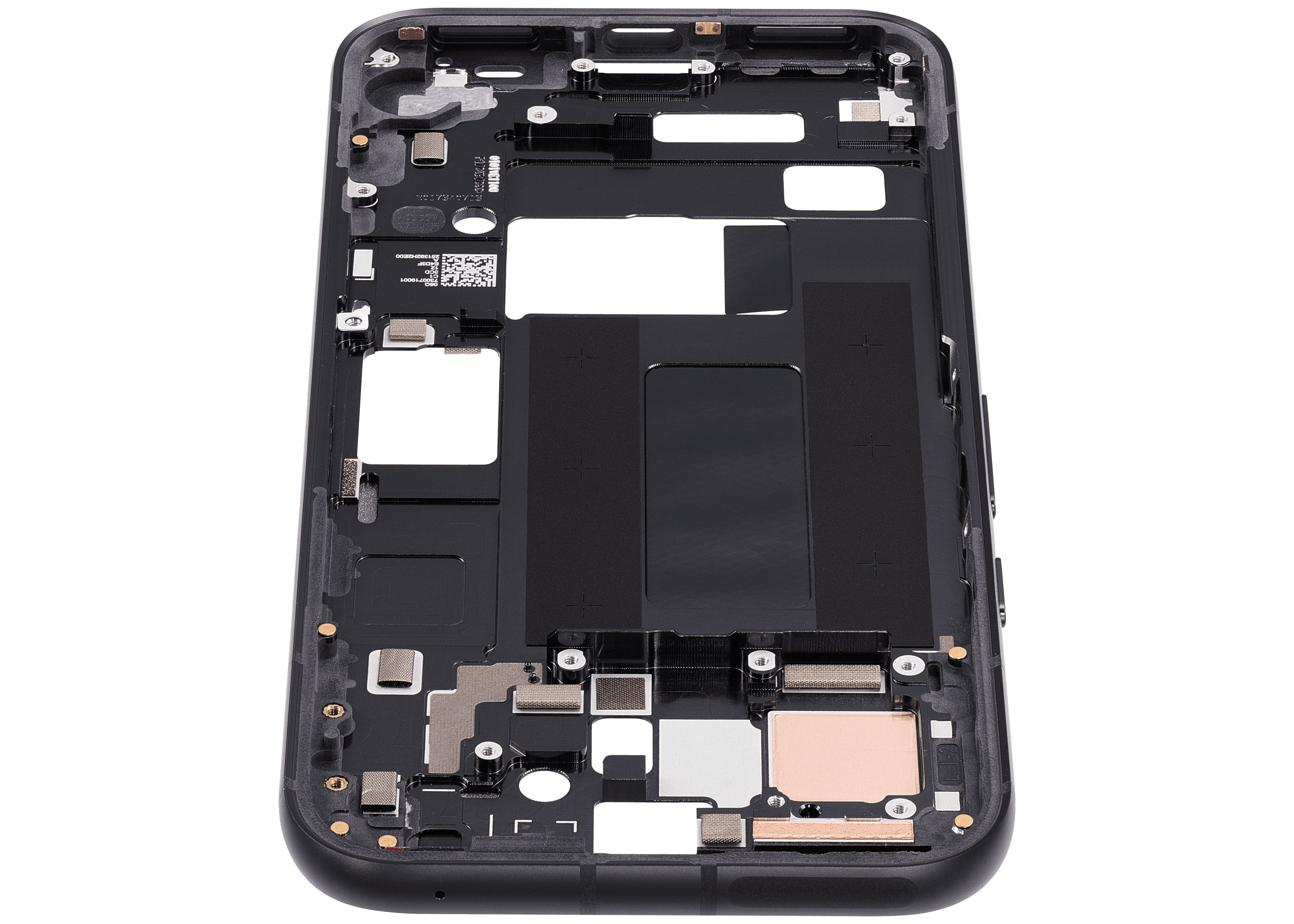 Back Cover/Frame for Google Pixel 8a (Obsidian)