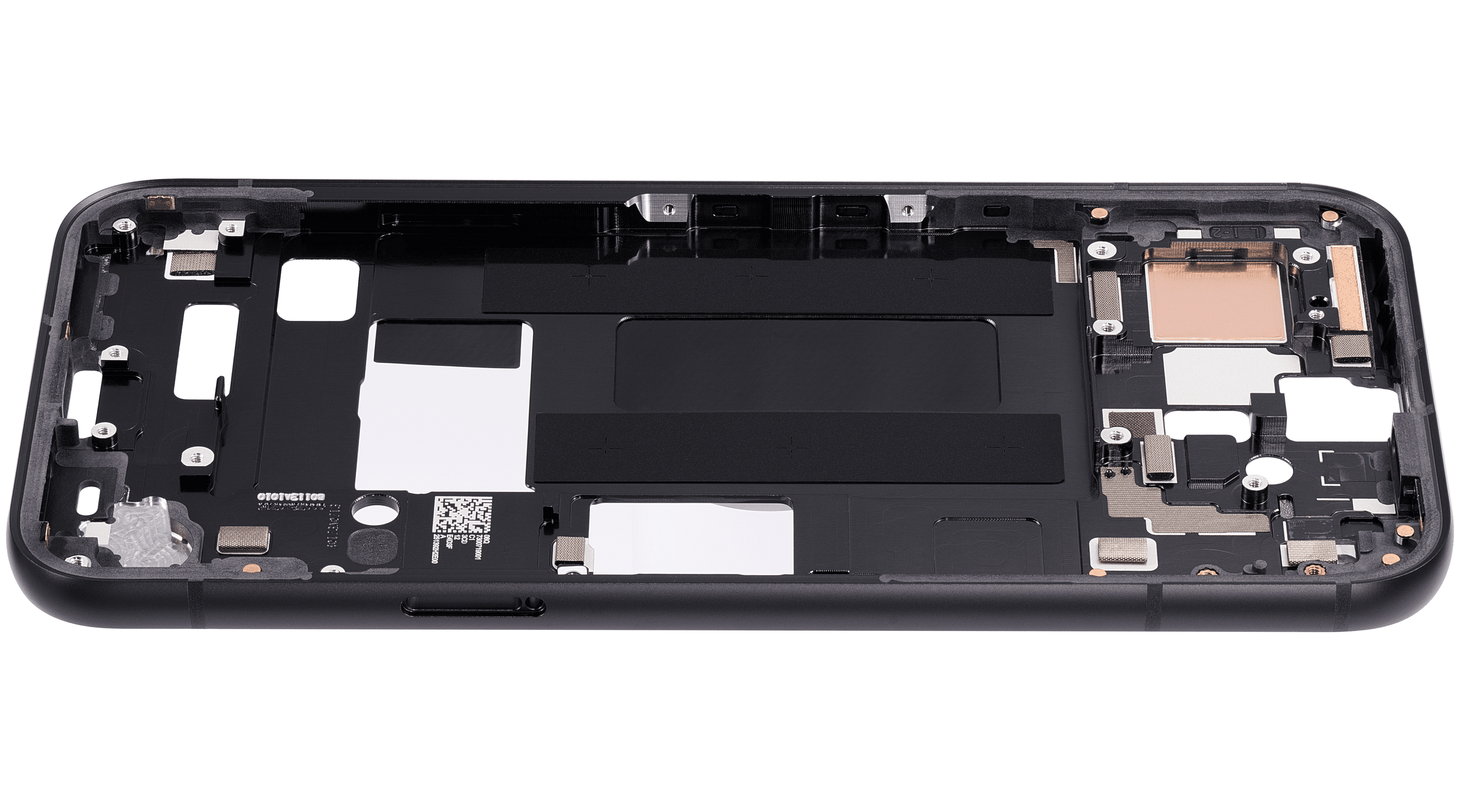 Back Cover/Frame for Google Pixel 8a (Obsidian)