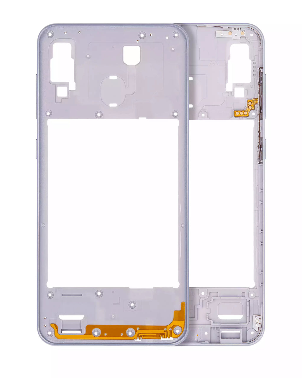 Midframe/Rahmen Samsung Galaxy A30 Weiß Aftermarket Plus