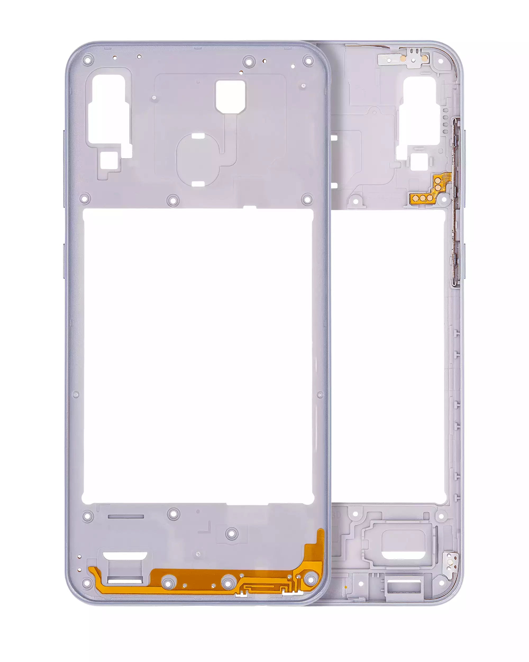Midframe/Rahmen Samsung Galaxy A30 Weiß Aftermarket Plus