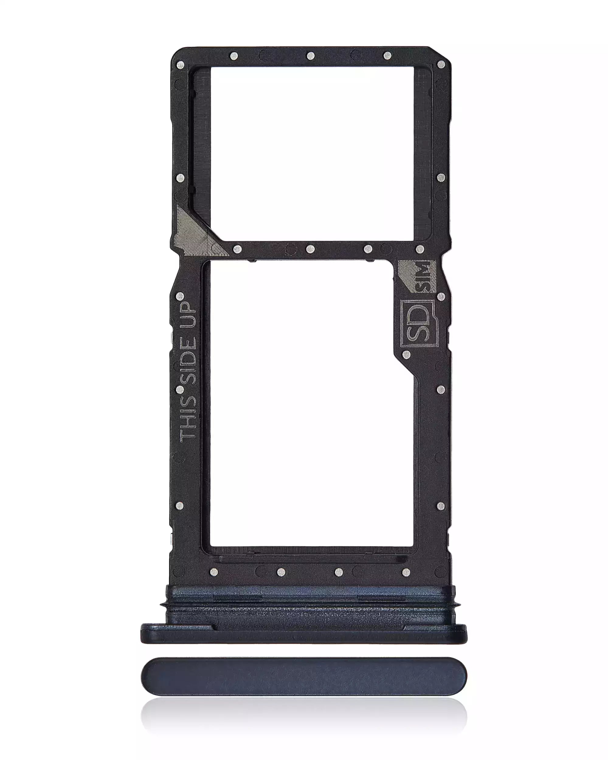 Single SIM Card Tray for Motorola Moto G Stylus 5G (XT2315 / 2023) - Cosmic Black (Premium)