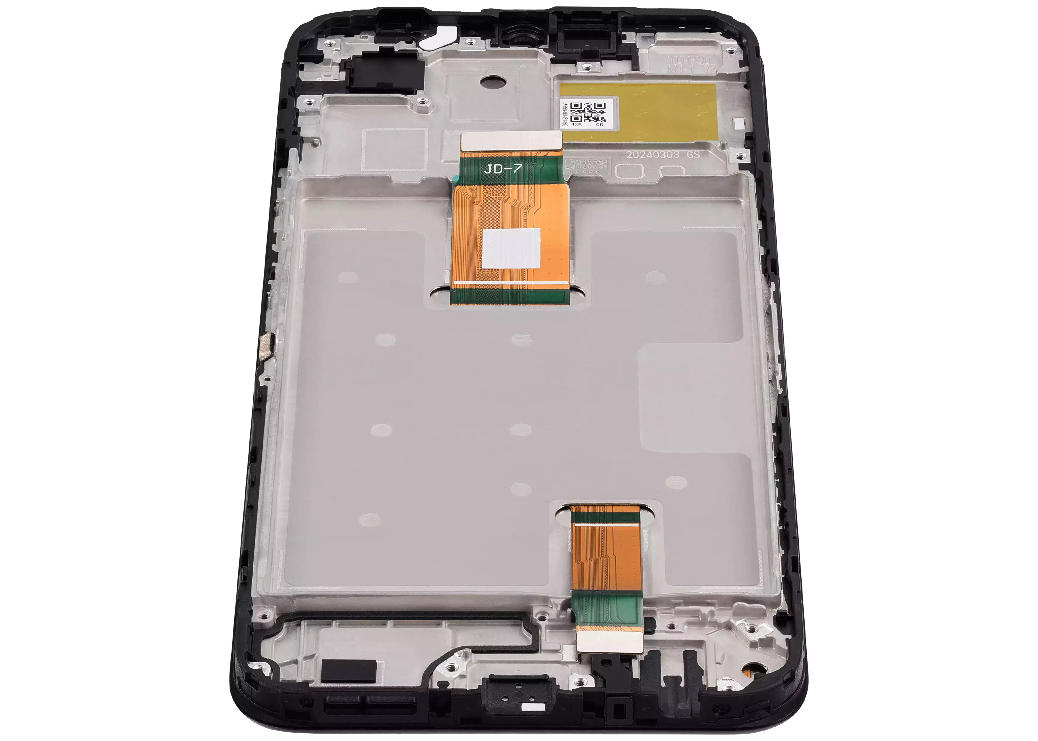 Display mit Rahmen für Honor X6B (Generalüberholt) (Alle Farben)
