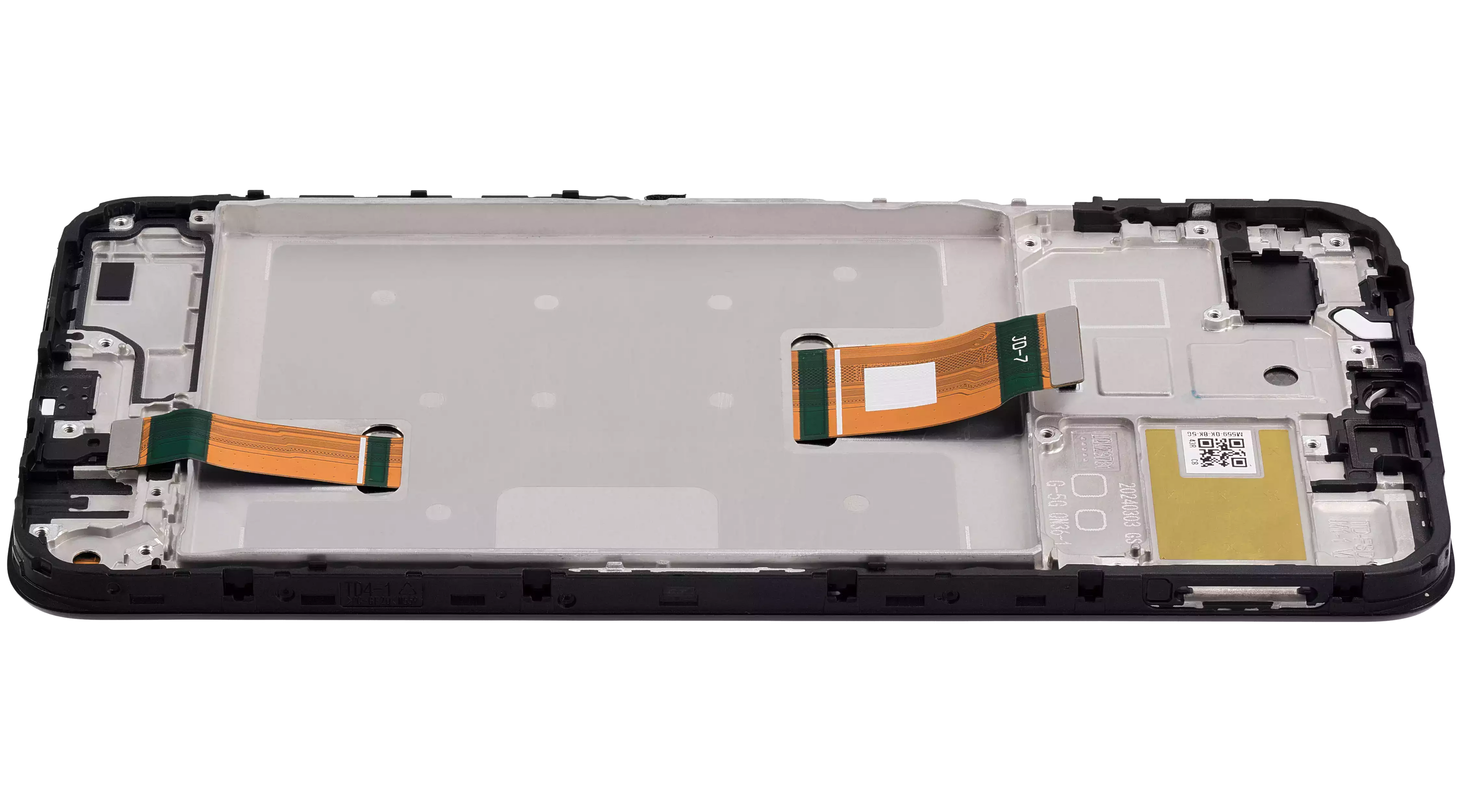 Display mit Rahmen für Honor X6B (Generalüberholt) (Alle Farben)