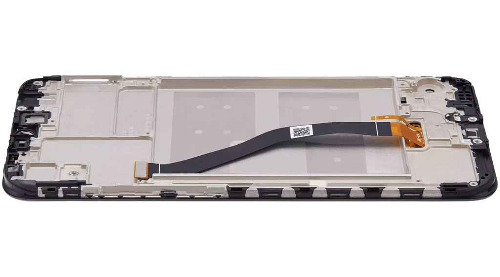 LCD-Display mit Rahmen für Huawei Y6 (2019) (Refurbished) (Midnight Schwarz)
