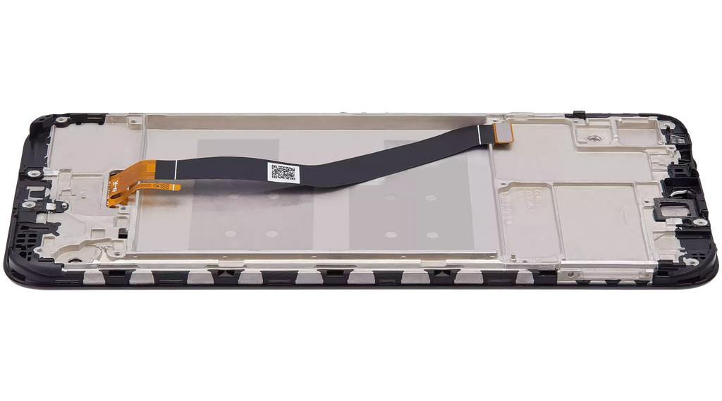 LCD-Display mit Rahmen für Huawei Y6 (2019) (Refurbished) (Midnight Schwarz)