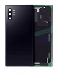 Back Cover with Camera Lens for Samsung Galaxy Note 10 Plus / 5G (Service Pack) (Aura Black)