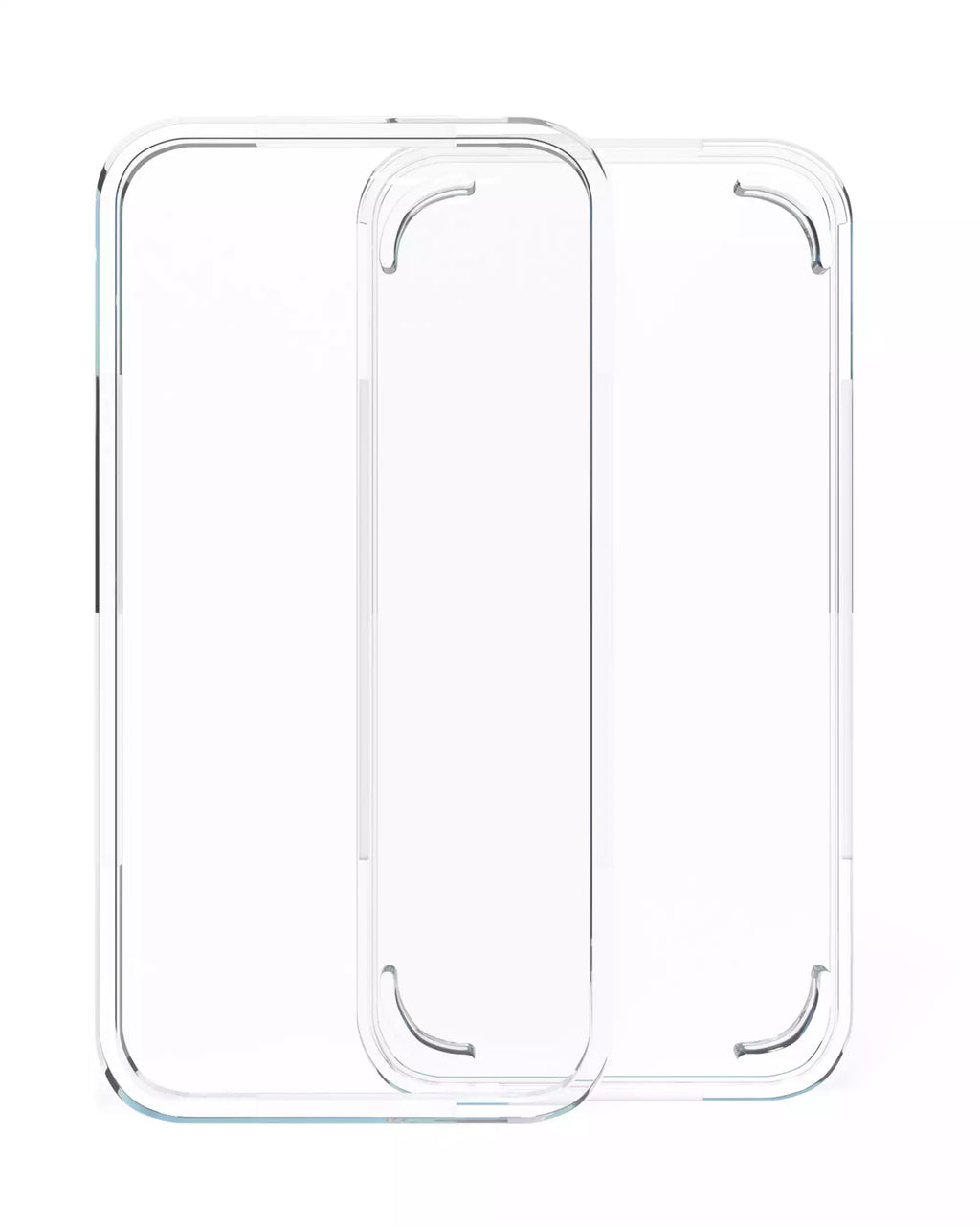 Transparente Gerätebox für iPhone 13 / 13 Pro / 14 / 14 Pro / 15 / 15 Pro