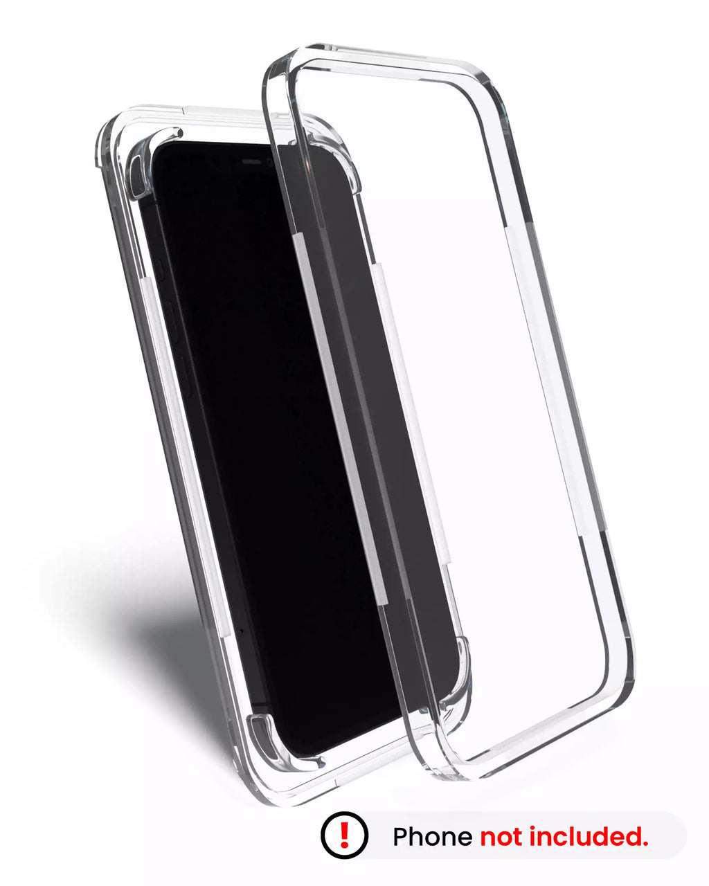Transparente Gerätebox für iPhone 13 / 13 Pro / 14 / 14 Pro / 15 / 15 Pro