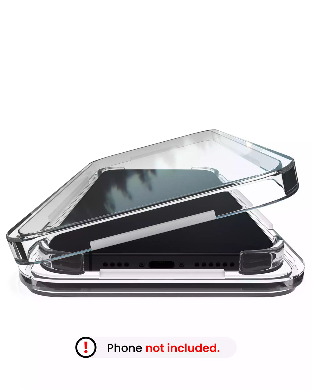 Transparente Gerätebox für iPhone 13 / 13 Pro / 14 / 14 Pro / 15 / 15 Pro