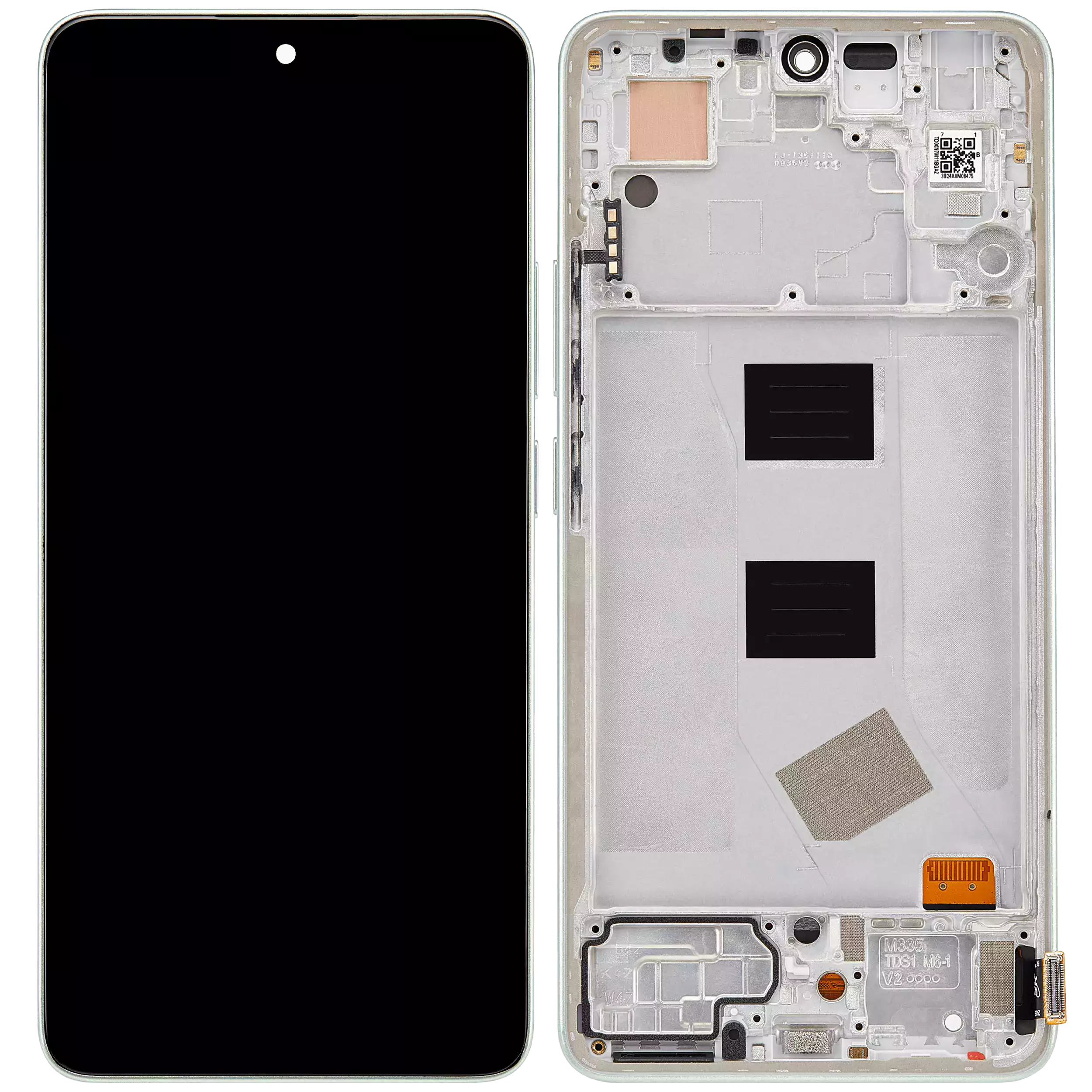 LCD-Display mit Rahmen für Xiaomi Redmi Note 13 4G Mint Green (Incell)