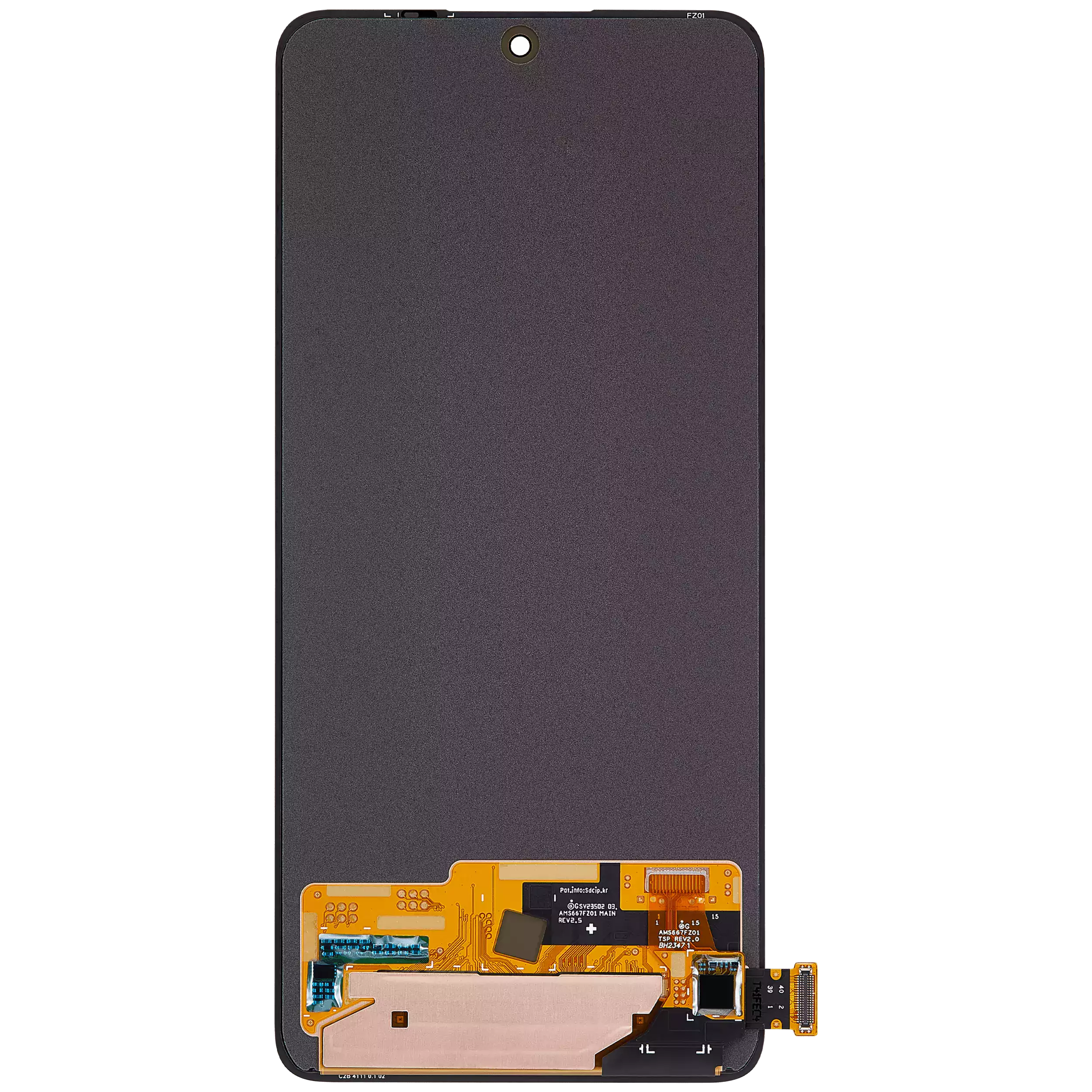 OLED-Display ohne Rahmen für Xiaomi Redmi Note 13 4G (Generalüberholt)