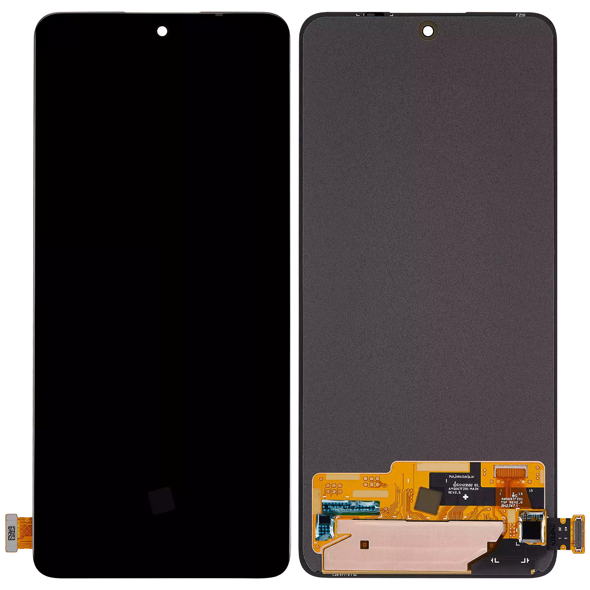 OLED-Display ohne Rahmen für Xiaomi Redmi Note 13 4G (Generalüberholt)
