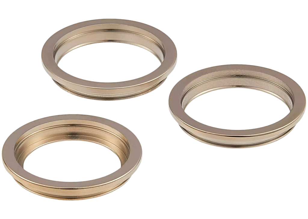 Camera Ring Back Cover for iPhone 12 Pro (Gold) - Set of 3