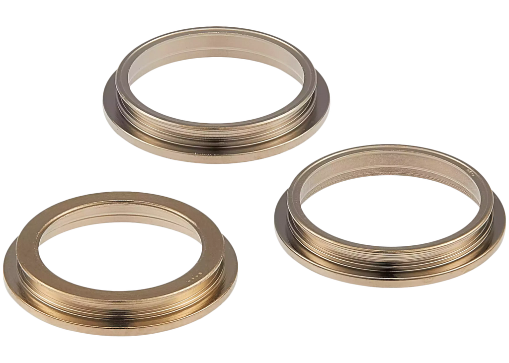 Camera Ring Back Cover for iPhone 12 Pro (Gold) - Set of 3