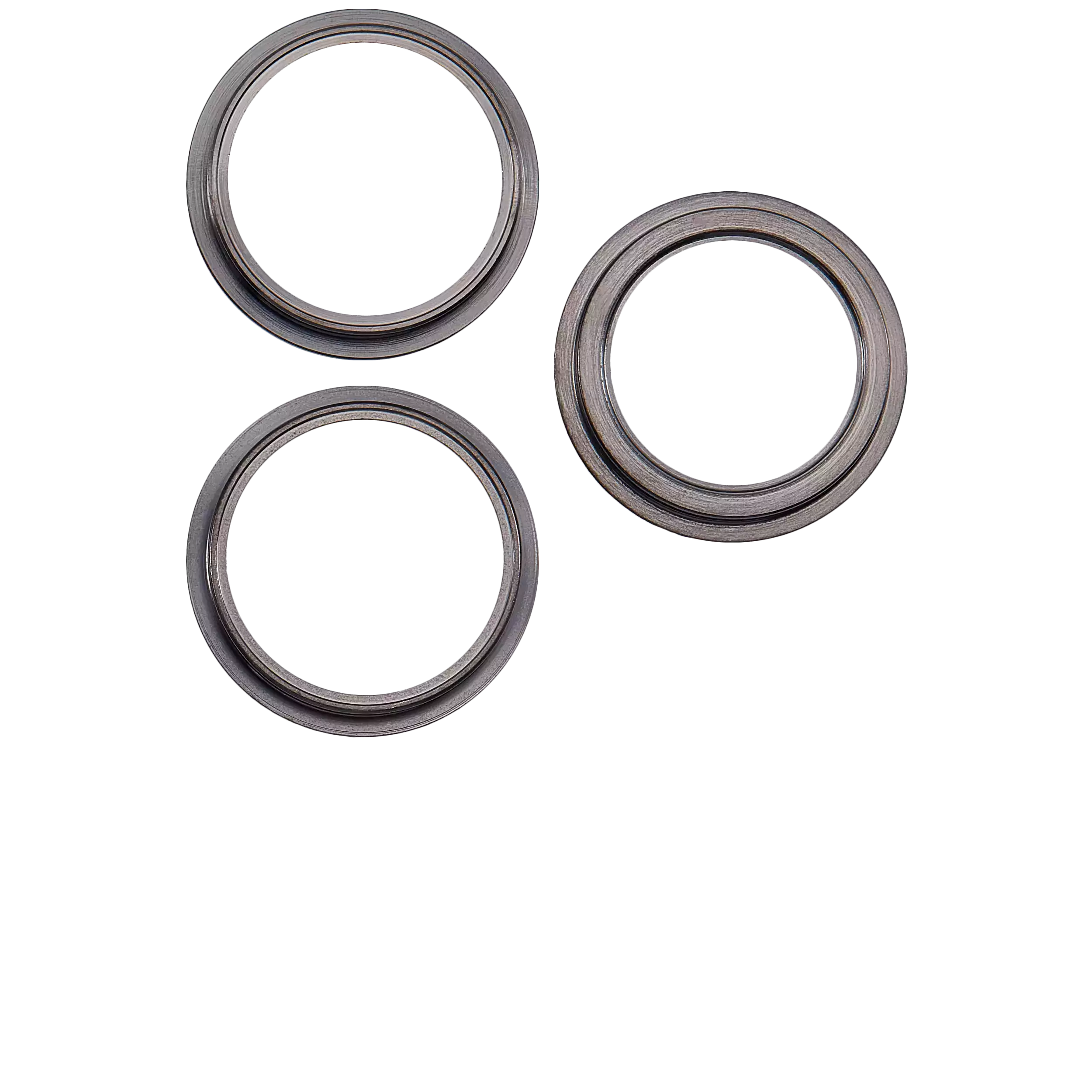Rückkamera-Rahmen nur für iPhone 12 Pro (Graphite) (3er Set)