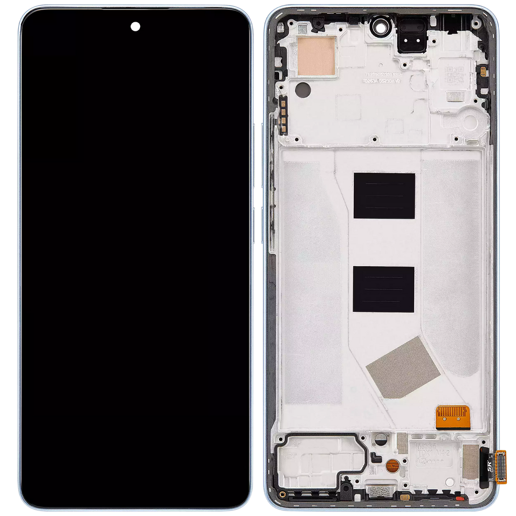 LCD Display with Frame for Xiaomi Redmi Note 13 4G (Aftermarket: Incell) (Ice Blue)