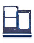 Dual SIM Card Tray for Samsung Galaxy A20E (A202 / 2019) (Blue)