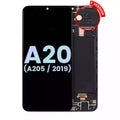 Samsung Galaxy A20 OLED-Display mit Rahmen Service Pack