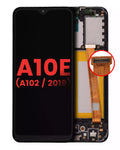 Samsung Galaxy A10E LCD-Display mit Rahmen Aftermarket Plus