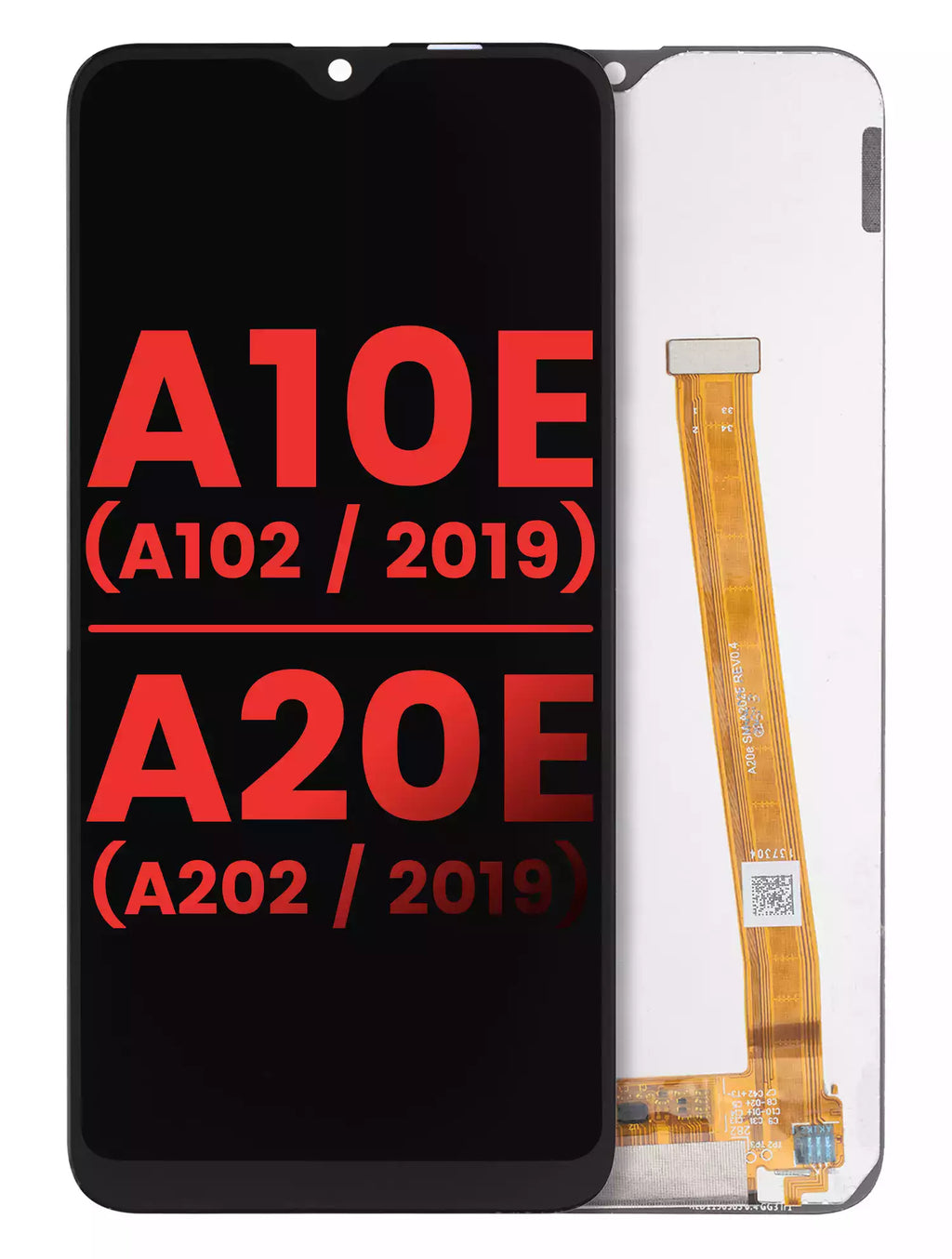 LCD-Display ohne Rahmen Samsung Galaxy A10e/A20e (Afterm. Plus)
