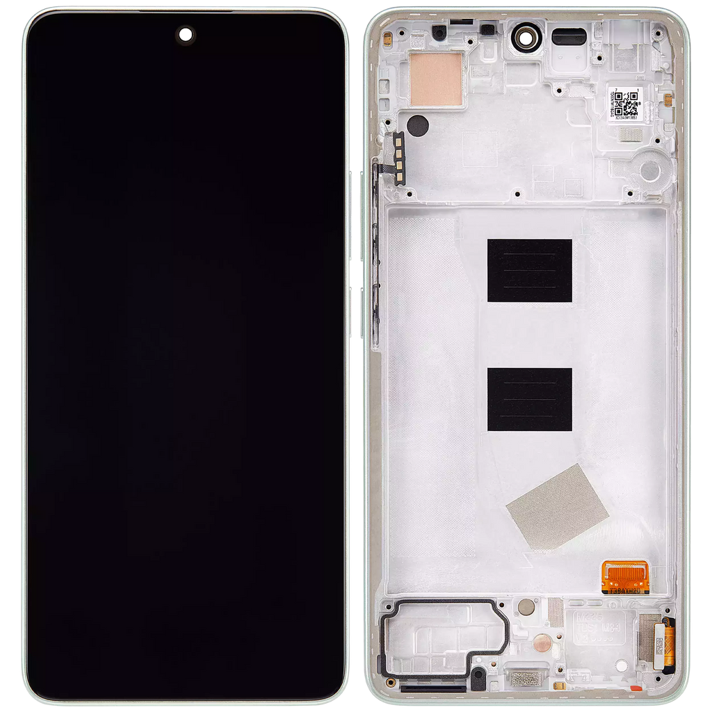 OLED-Display mit Rahmen für Xiaomi Redmi Note 13 4G (Refurbished) (Mint Green)