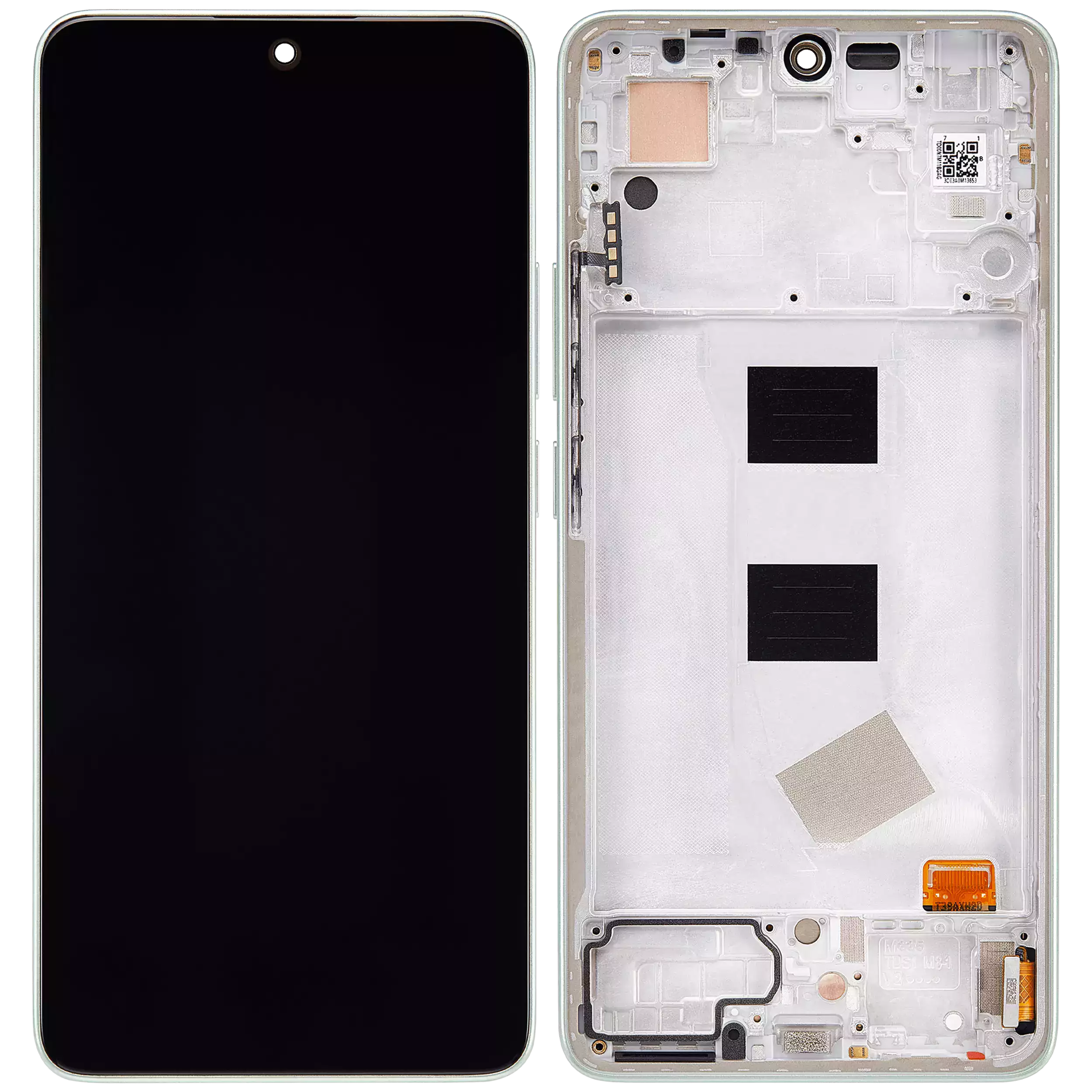 OLED-Display mit Rahmen für Xiaomi Redmi Note 13 4G (Refurbished) (Mint Green)