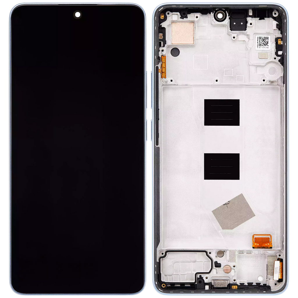 OLED-Display mit Rahmen für Xiaomi Redmi Note 13 4G (Refurbished) (Ice Blue)