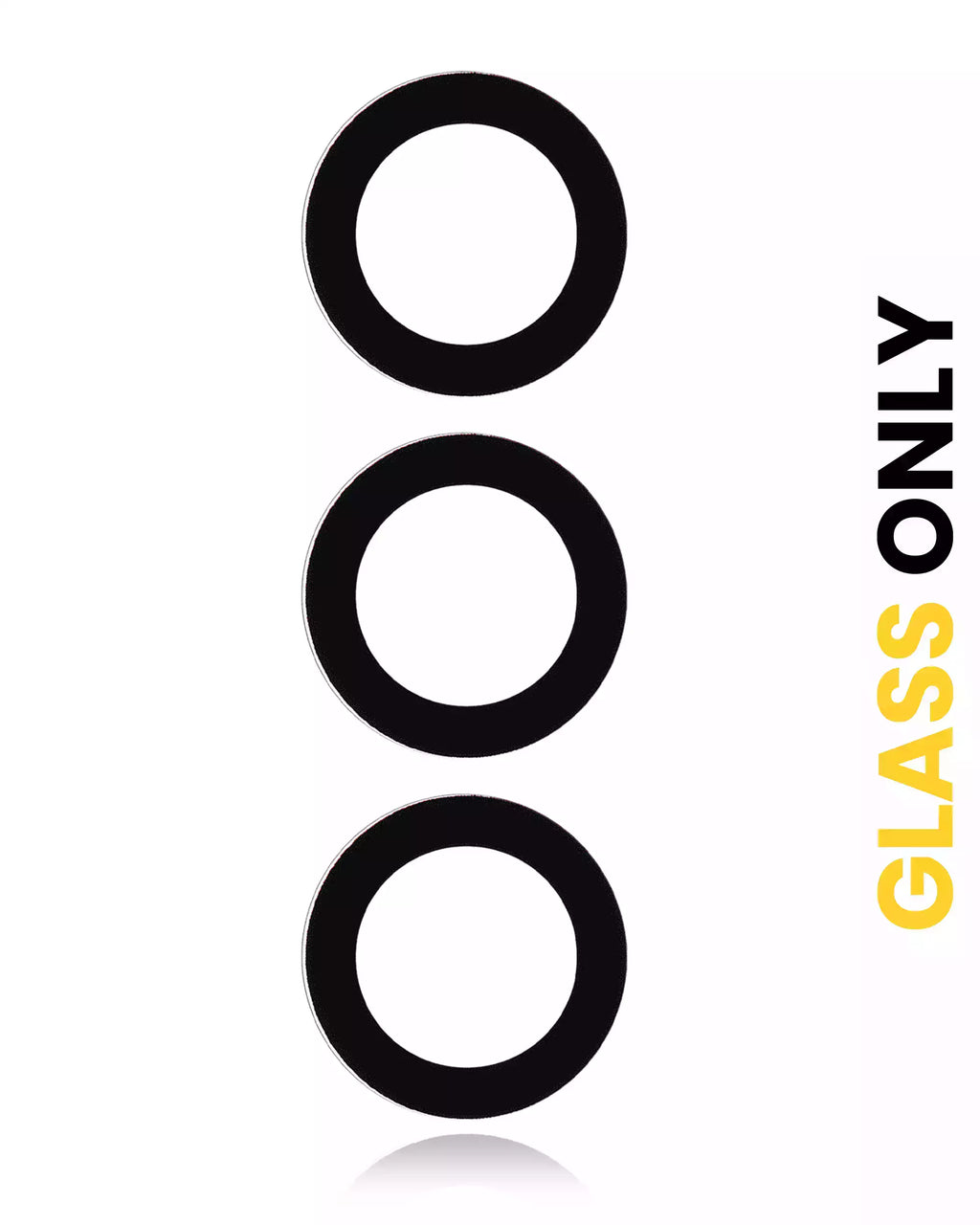 Camera Lens Rear (Glass Only) with Adhesive for Samsung Galaxy S24 5G (3-Piece Set) (All Colors)