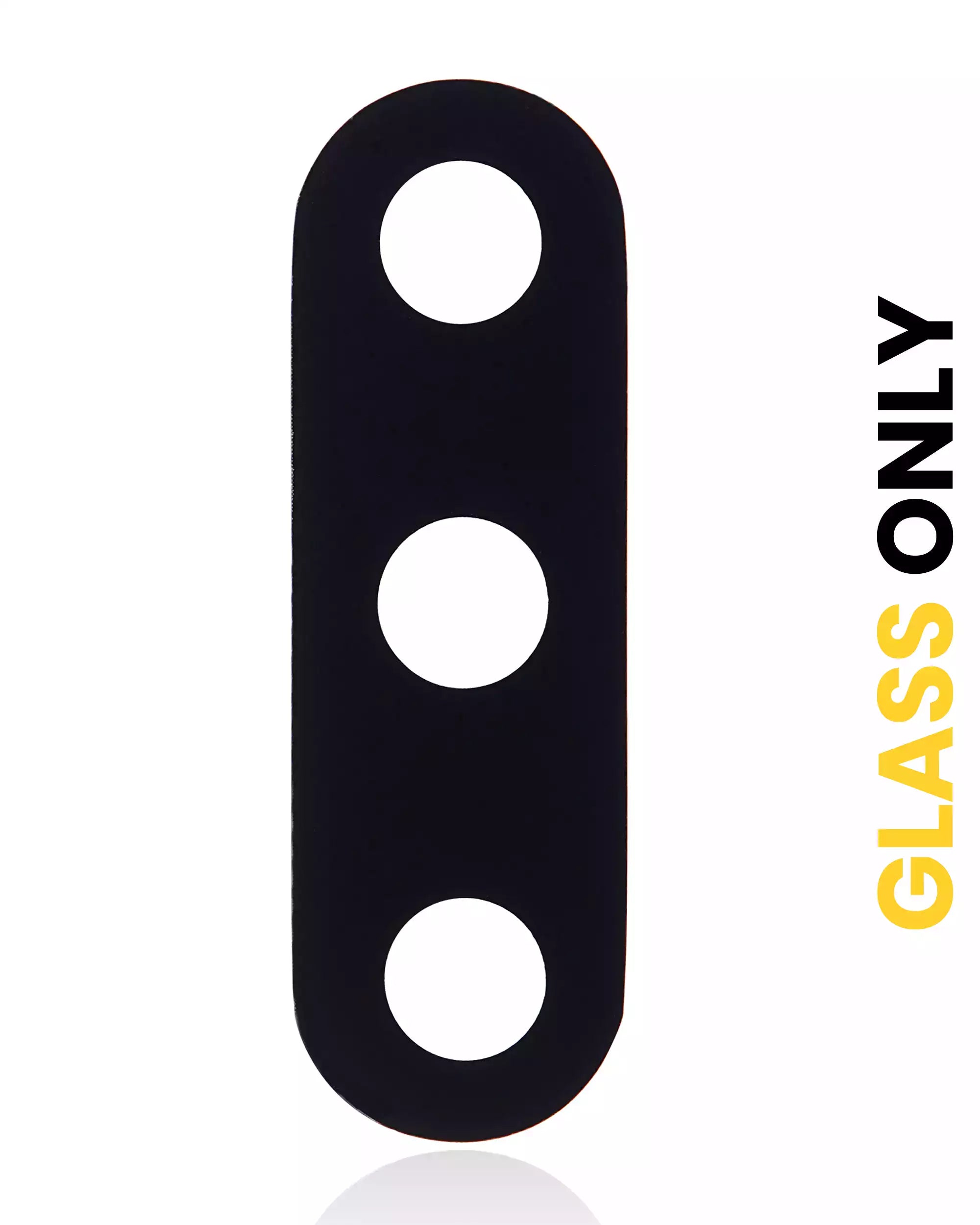 Rückkamera-Glaslinse mit Kleber für Samsung Galaxy M30 (M305 / 2019) (Schwarz)