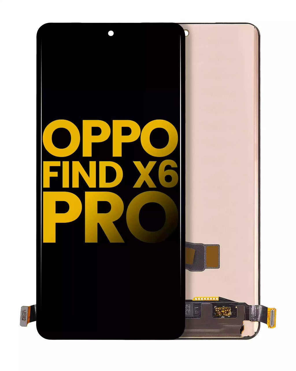 OLED-Display ohne Rahmen für OPPO Find X6 Pro (Refurbished) (Alle Farben)