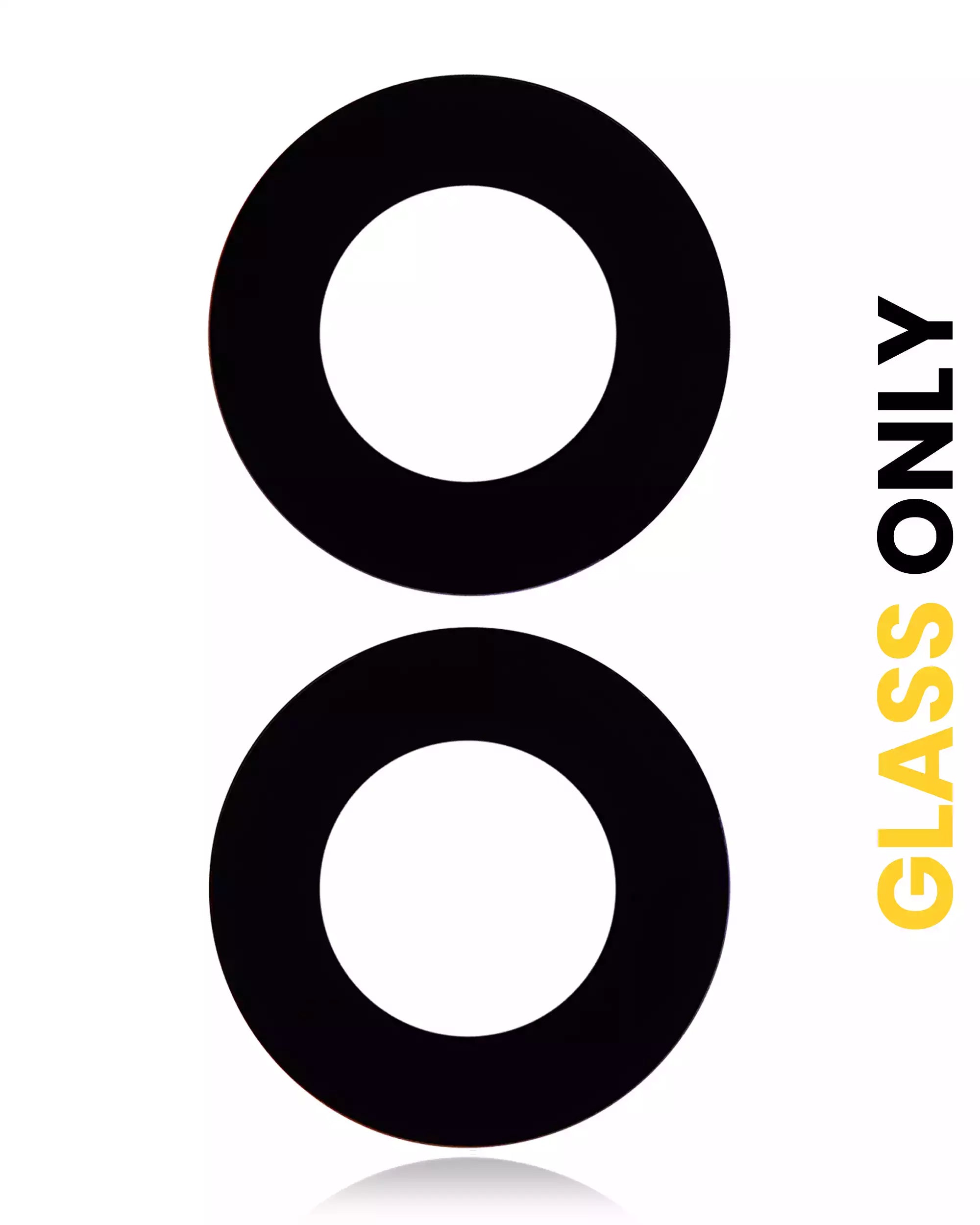 Rear Camera Glass (Glass Only) with Adhesive for Samsung Galaxy A03 (A035 / 2021) (10-Pack, 2-Piece)