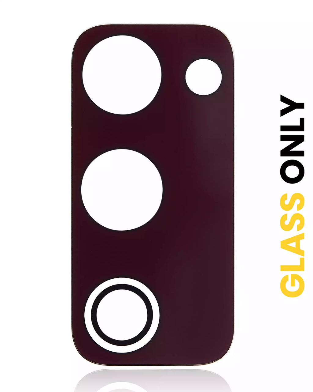 Samsung Galaxy S20 FE Kameraglas hinten + Kleber, Cloud Red, 10er-Pack