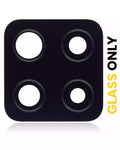 Kameraglas hinten mit Kleber für Samsung A42 5G Prism Dot Black 10er-Pack