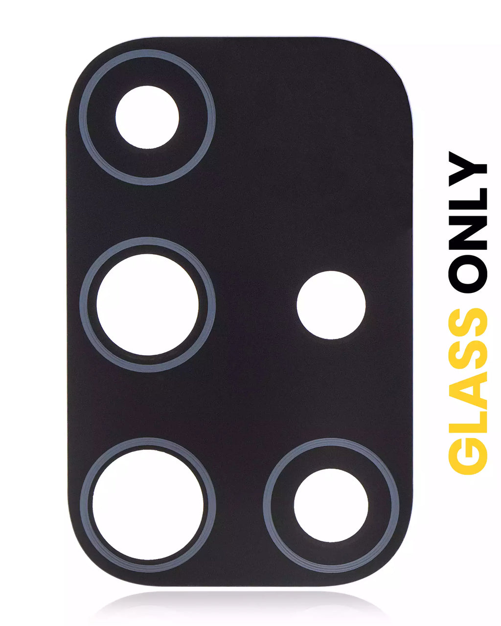 Kameraglas hinten (nur Glas) mit Klebestreifen für Samsung Galaxy M51 – 10er-Pac