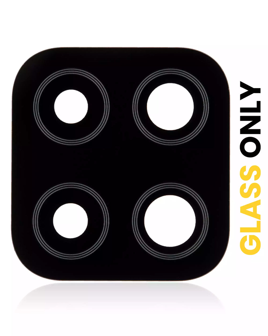 Rear Camera Lens (Glass Only) with Adhesive for Samsung Galaxy A12 (A125/2020) (10-Pack)