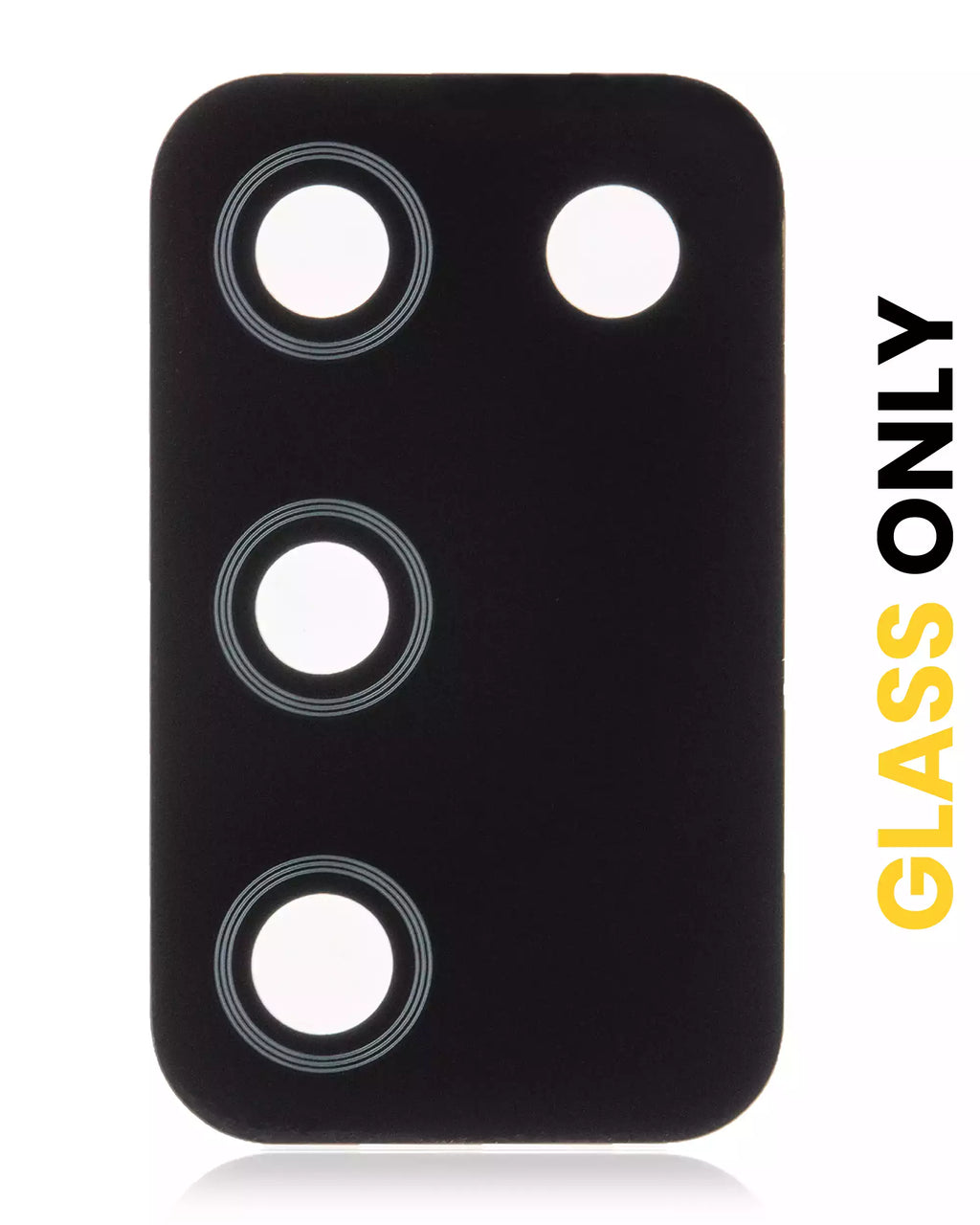Camera Glass Rear (Glass Only) with Adhesive for Samsung Galaxy A02s (A025 / 2020) (10-Pack)
