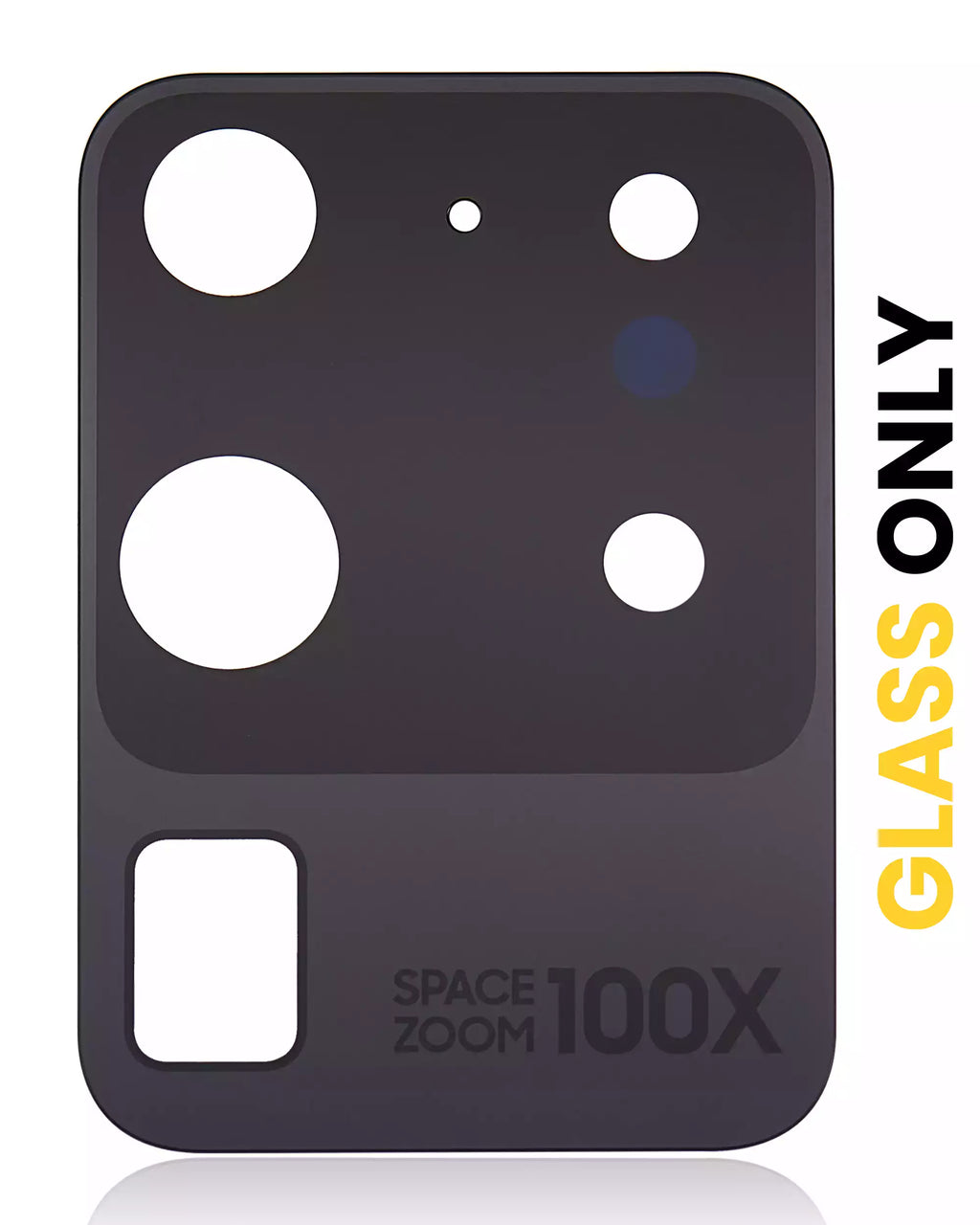 Kameraglas hinten (Glas) m.Klebstoff für Samsung Galaxy S20 Ultra - 10-Pack